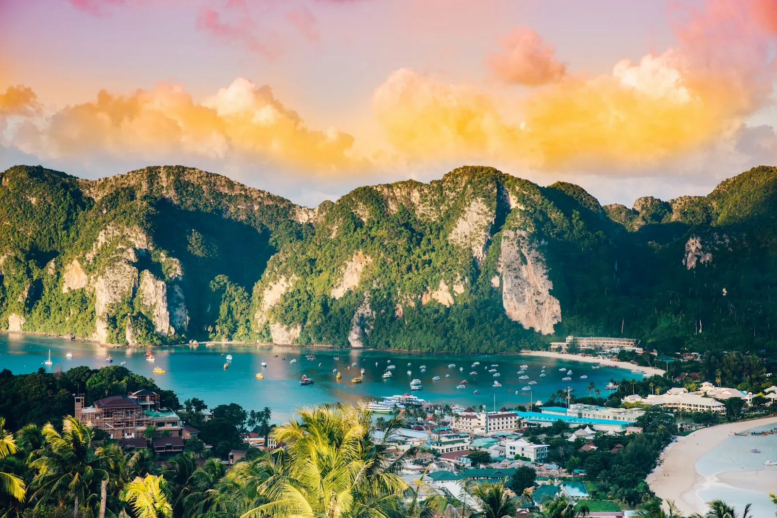 Tropical Thailand coastline